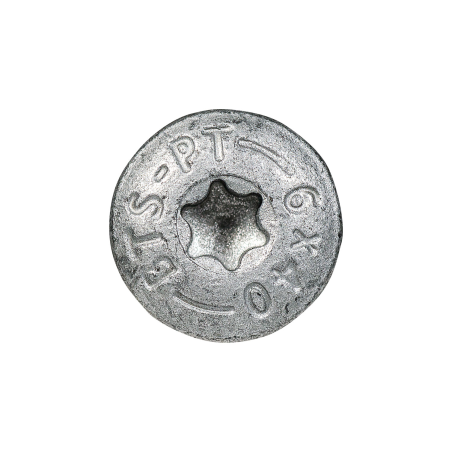 Anclaje tornillo Ø6 directo a hormigón BTS-6 PT Cabeza ancha